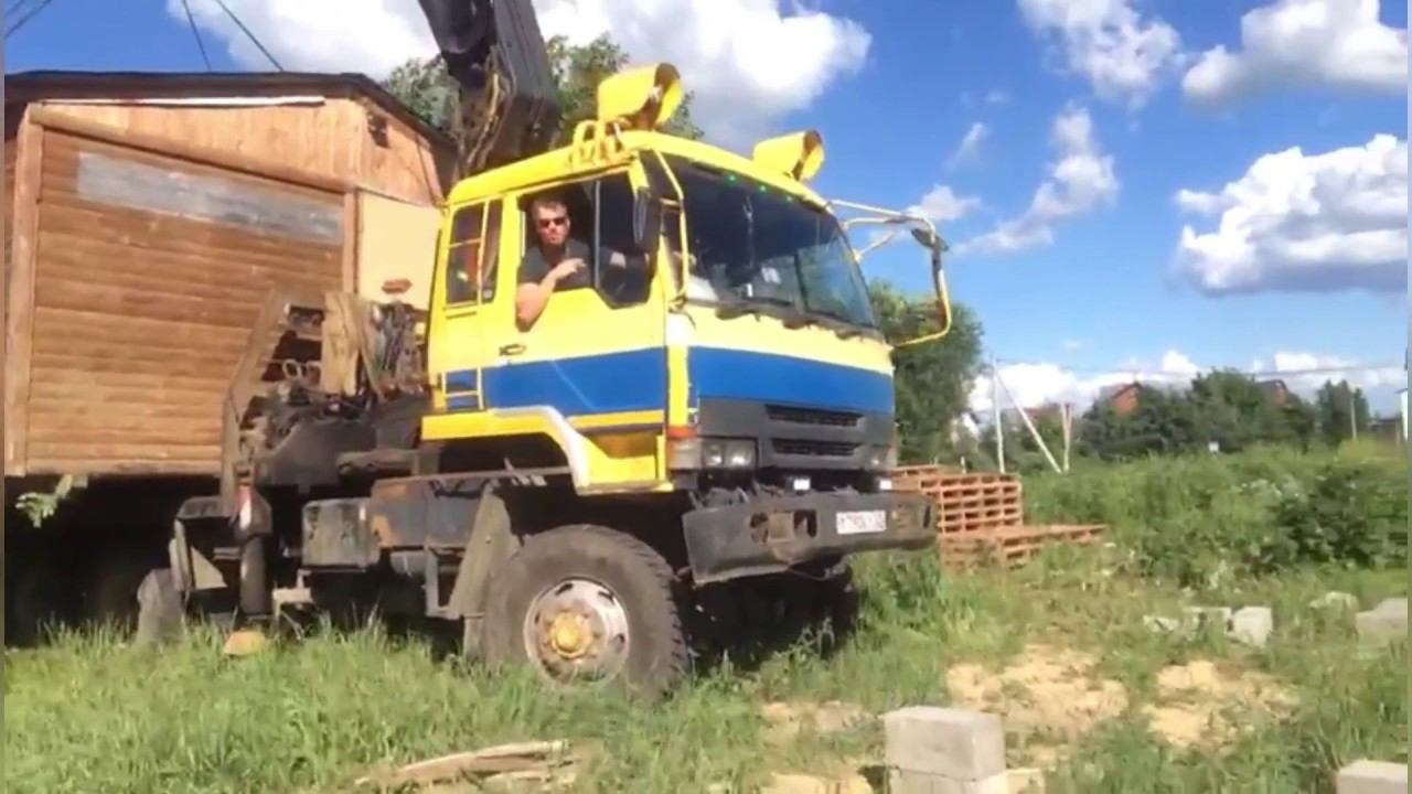 Лютый негабарит 6×5 метров,полноприводный манипулятор,перевозка дома смотреть онлайн