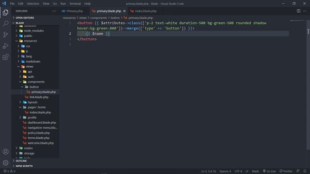 Component Attributes | Laravel Blade Components смотреть онлайн