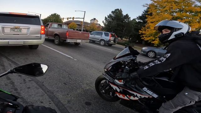 2024 ZX6R RIPS WITH YAMAHA R6!! смотреть онлайн