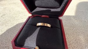 Cartier | Love Ring (Small Rose Gold)