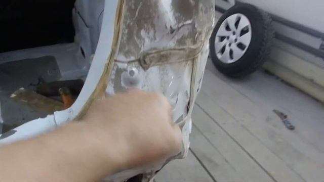 Кузовной ремонт Kia Rio3 Часть1. смотреть онлайн