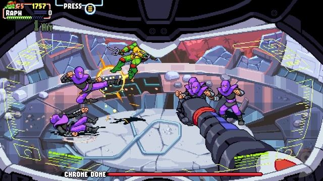 TMNT Shredder's Revenge: All Boss Fights + Ending смотреть онлайн