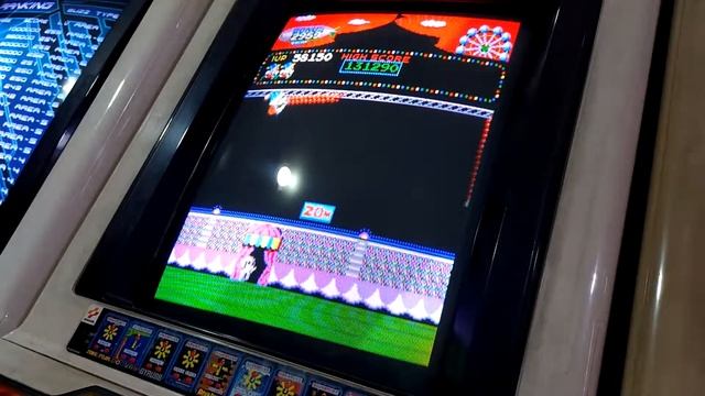 [Arcade Play Sample] 1984 1998 Konami 80's Arcade Gallery - Circus Charlie / 서커스 찰리