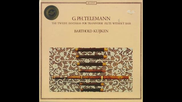 泰勒曼：12长笛没有低音的幻想曲/バルトルド・クイケン（Barthold Kuijken,巴托爾德庫依肯）（fl traverso）/ACCENT：ACC 7803 古典音樂 黑膠唱片 смотреть онлайн