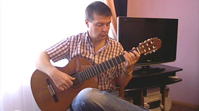 Alegria (by B. Calatayud).  Classical - Spanish Guitar -V.Sharii.