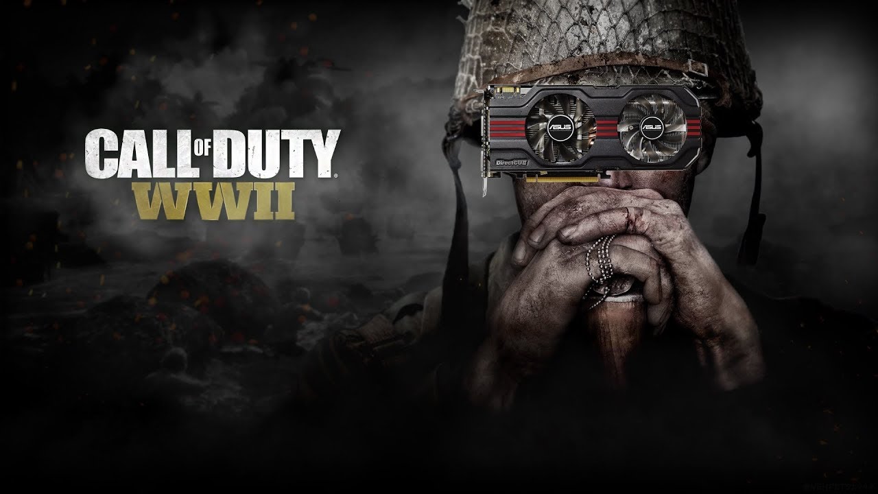 Call of Duty: WWII на слабой видеокарте (устаревшее, перезалив)
