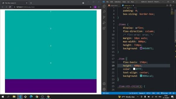 #8 CSS Flexbox - Flex-Basis [FULL + Practice] || Sami Hayrapetyan