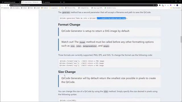 ? Generar imágenes de códigos QR en Laravel смотреть онлайн