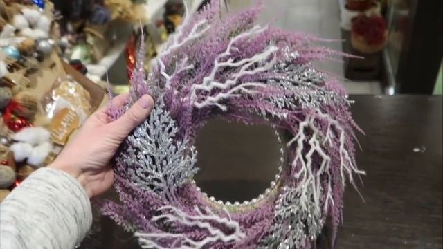 ❄️Зимний НОВОГОДНИЙ ВЕНОК ❄️ своими руками ? DIY #NEWYEAR смотреть онлайн