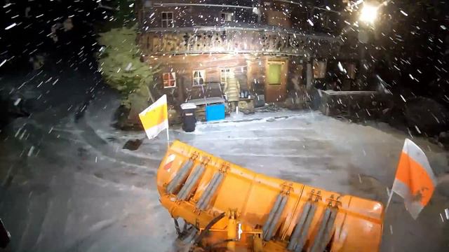 ❄️Snow Clearing ❄️ Winter Service | 16.12.2022 | Unimog U400 #winterdienst #viral #winter