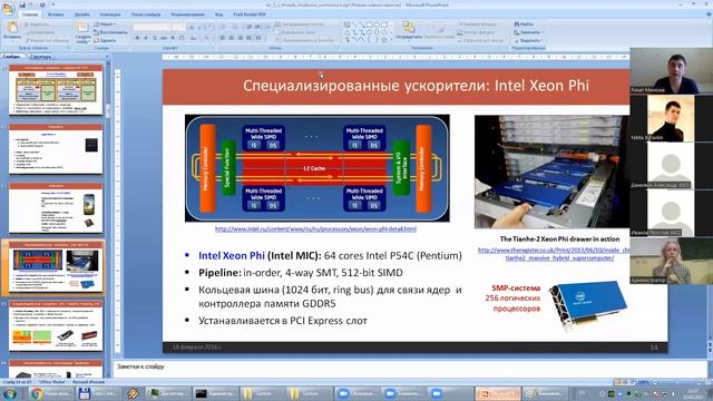ZOOM Лекция 4 Параллельное программирование: Многопоточное программирование, устройство ядер CPU смотреть онлайн