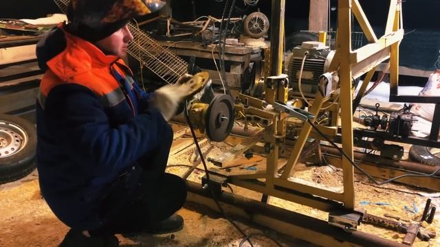 Пилорама !!! Путь проб и ошибок ) меняю шкивы результат ОГОНЬ