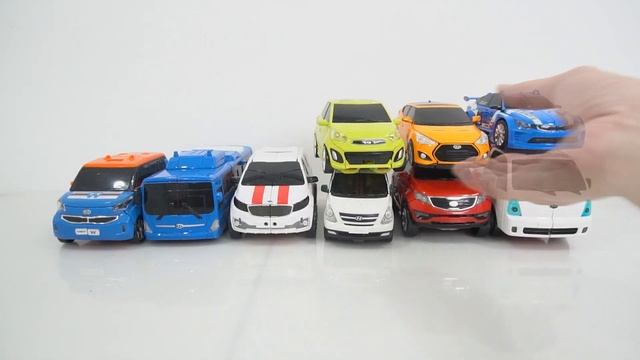 Hellocarbot Tobot Toy VS Hyundai and Kia car Comparison play смотреть онлайн