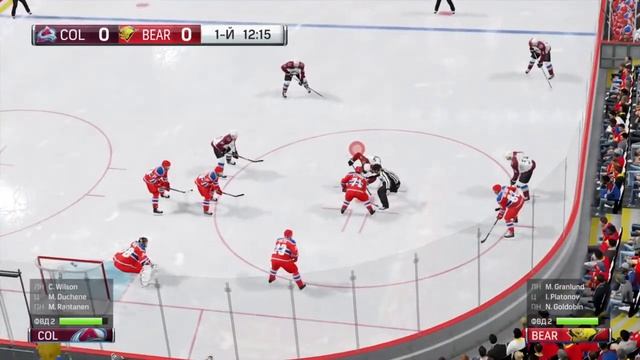 КАРЬЕРА ЗА КОМАНДУ БУРЫЕ МЕДВЕДИ В NHL18[#2]{PS4] смотреть онлайн