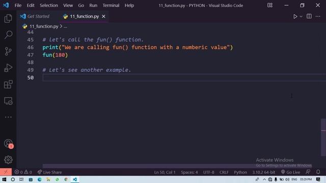 Function in Python Language | Python Programming Language Tutorial | MR SQUARE V0069 смотреть онлайн