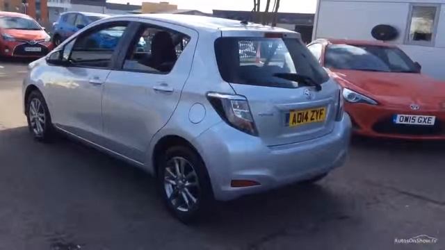 TOYOTA YARIS VVT-I ICON PLUS ALUMINIUM/SILVER 2014 смотреть онлайн