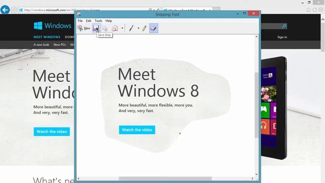 Microsoft Windows 8 Screenshot Screen Capture - how-to-screenshot.com смотреть онлайн