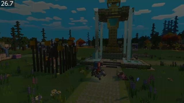 Minecraft Legends | Frame-Rate Test Nintendo Switch смотреть онлайн