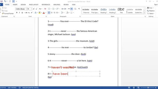 SMART APPLICATIONS ACADEMY grade five present perfect +w b 34 смотреть онлайн