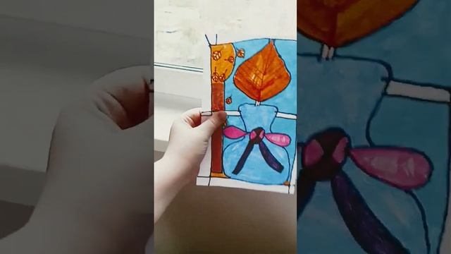 нарисовала картинку про осень. Какая же красивая осень на самом деле смотреть онлайн