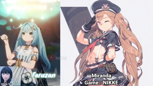 Faruzan Japanese Voice Actor & Same Voice Roles смотреть онлайн