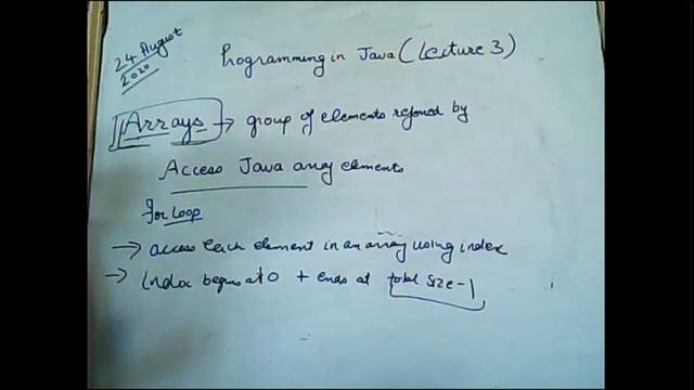 Java Topic : Arrays and strings смотреть онлайн