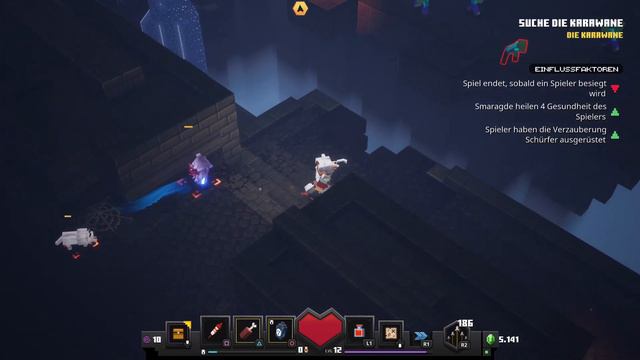 Minecraft Dungeons gameplay смотреть онлайн