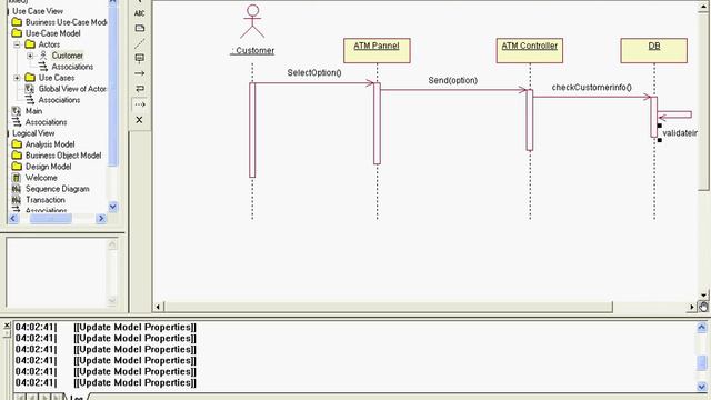 Tutorial -Sequence Diagram using Rational Rose.avi смотреть онлайн