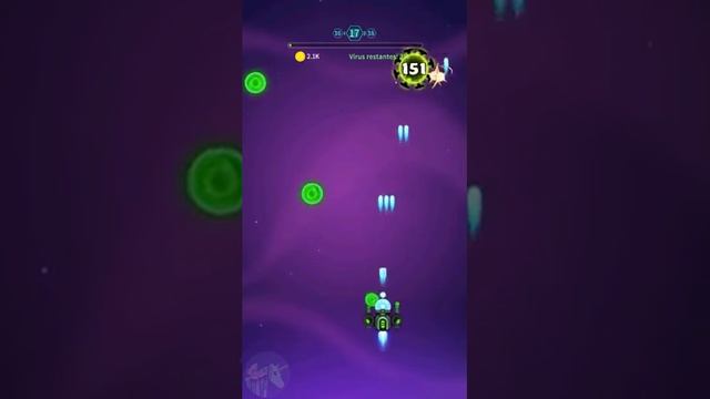 Virus War - Space Shooting Game gameplay смотреть онлайн