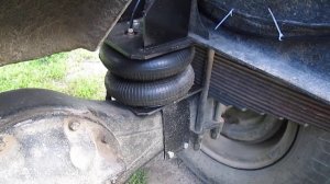 Пневмо подушки на ГАЗ53 задні