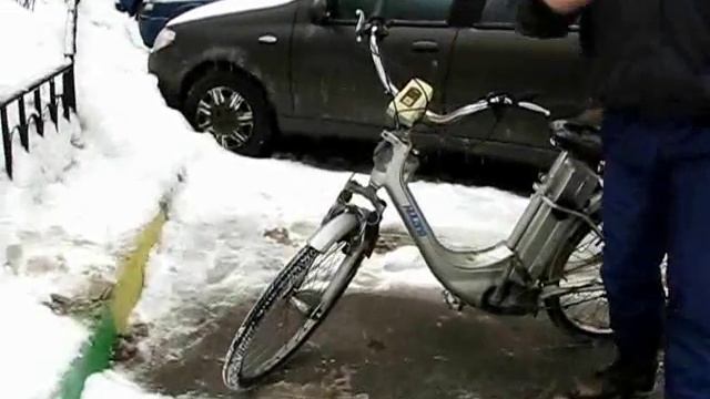 На электровелосипеде зимой, или 3 года спустя смотреть онлайн