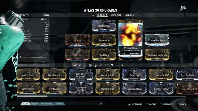 Warframe Atlas build (Rumbler) смотреть онлайн