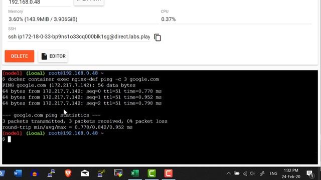 Docker Networking Create Custom Network Namespace - Video 52 смотреть онлайн