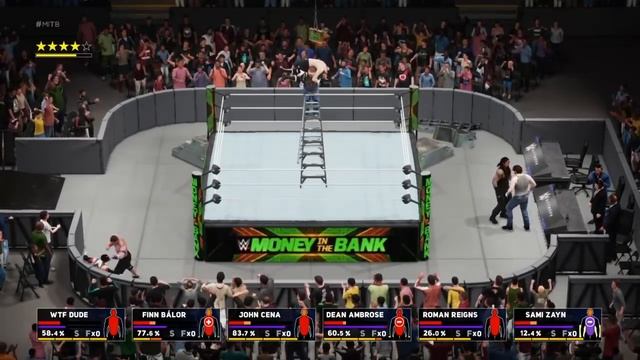 WWE 2K18: My Career: How To Win Money In The Bank Match смотреть онлайн