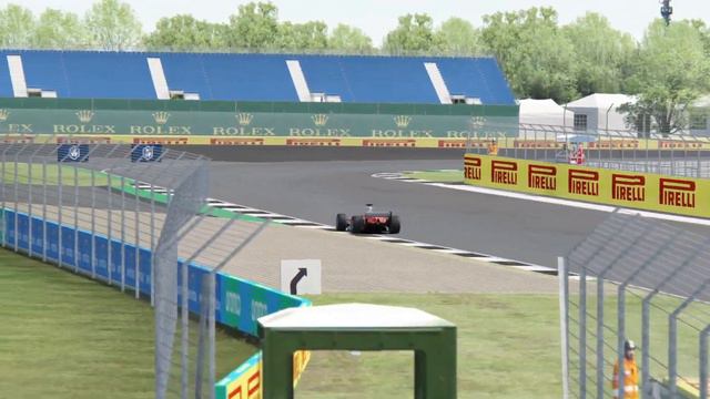 Ferrari f2004 Kunos at Silverstone смотреть онлайн