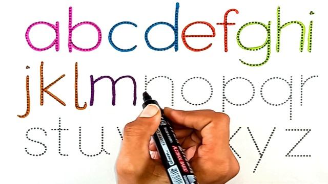 Tracing Small ABC | Alphabet Writing Practice | Alphabet For Kids | Letter Writing In English смотреть онлайн