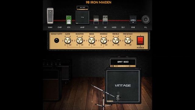Tone Based - NUX MG300 - Iron Maiden (JCM800 tone) смотреть онлайн