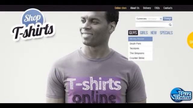 Download T-shirt Shop VirtueMart Template by Hermes TM смотреть онлайн