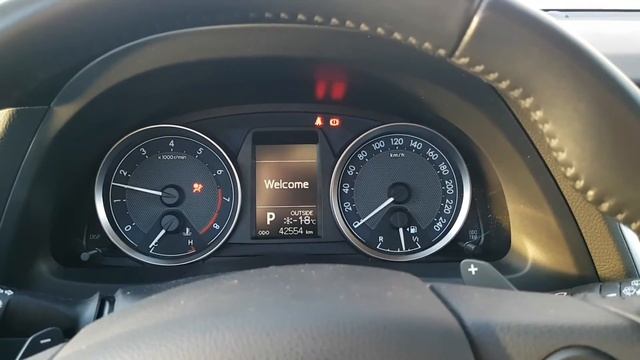 Toyota Auris 1.6 multidrive s 2014 cold start -18C смотреть онлайн