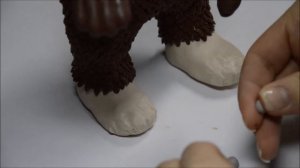 Мастер-класс каркасной куклы из полимерной глины. Часть 1.  Tutorial. Doll polymer clay. Part 1