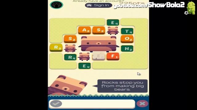 Alphabear English word game Android Gameplay Trailer HD смотреть онлайн