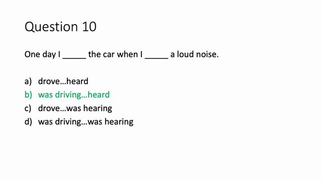 English Grammar Test | Past Continuous Tense | Level 5 смотреть онлайн
