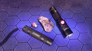 Сравнение фонариков Convoy S2+ 365nm, UVL-365, УФФ-1