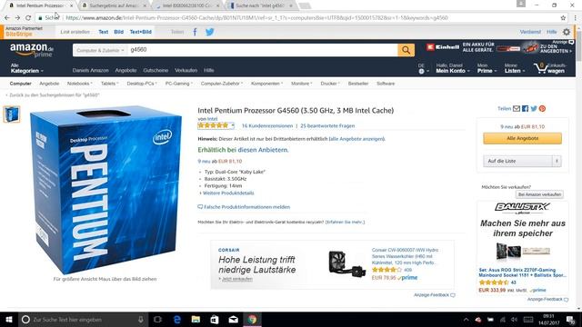 Darum wird der Intel Pentium G4560 IMMER TEURER | JETZT noch zuschlagen oder warten? смотреть онлайн