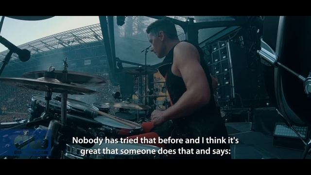 Christoph Schneider back on DW drums - Interview / Rammstein Stadium Tour 2019 (English Subtitles) смотреть онлайн