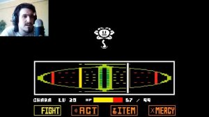 Undertale - Flowey Genocide | Флауи против Чары