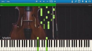 iPHONE RINGTONE OPENING ON 32 INSTRUMENTS [Synthesia]