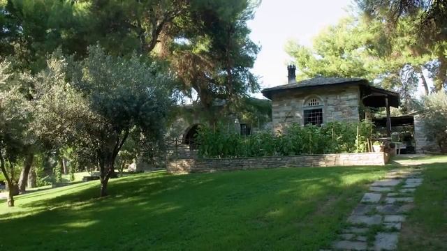 Продается каменная вилла на полуострове Халкидики Греция смотреть онлайн