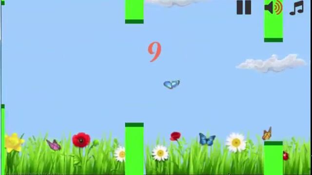 Fly Butterfly android Game смотреть онлайн