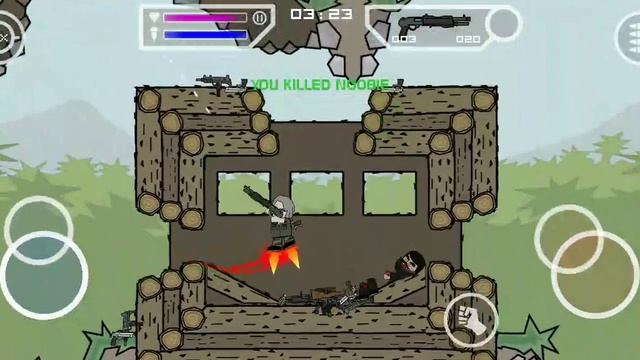 Как тащить с дробаша | Doodle army mini militia . смотреть онлайн